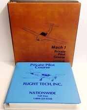 Vintage Aviation Private Pilot Course Book & Cassettes 1985 Incomplete Instruct picture