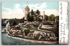 NY Thousand Islands, Hopewell Hall, Grounds, UDB Posted 1906 picture
