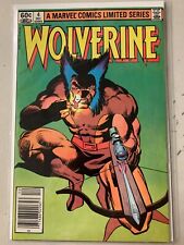 Wolverine #4 newsstand 5.0 (1982) picture