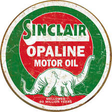 Tin Signs Sinclair Opaline Round 2047 picture