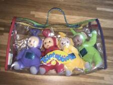 Vintage 1999 Teletubbies Plush Set w/ Sound Rare and Collectible 15cm to 19cm picture