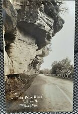 c.1950's Noel MO Prize Drive Elk River Highway 71 Cliff Vintage RPPC Missouri picture