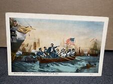 Battle Of Lake Erie Commodore Perry September 10, 1813 Postcard￼ picture