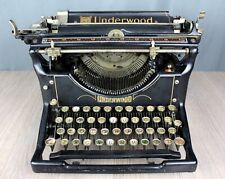 Antique Underwood No. 5 Standard typewriter, Art Deco 1920's, nice estate find picture