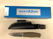 NEW Benchmade 200 Puukko Fixed Blade Knife CPM-3V Blade Leather Sheath picture