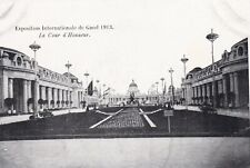 Expostion Internationale de Gand Gent France Postcard 1913 .. picture