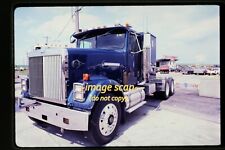 1985 International Eagle Semi Truck at Walcott in1985 Kodachrome Slide aa 21-14a picture