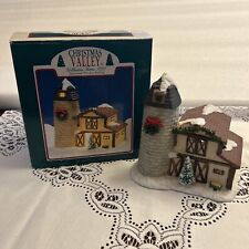 Christmas Valley-1991 Collectors Series-Winter Village -Lighted  Barn- picture