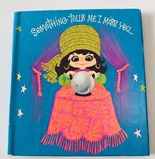 RARE Vtg 1970s American Greetings MISS YOU Book Card - VERY GOOD picture