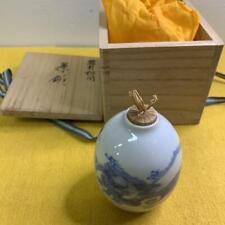 Somezuke Tea Container, Sencha Utensils, Artist'S Items from Japan picture