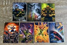 2023 2024 Marvel Flair Flarium Lot 15 Cards Thanos Wolverine Spider-Man Surfer picture
