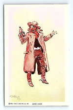 Montana CM Russell Here's How Hobo Sketch Artist Postcard 1952 #20    pc93 picture
