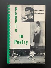 PEOPLE IN POETRY An Anthology of Poems and Pictures GATEWAY ENGLISH 1966  picture