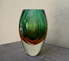 Badash Faceted Crystal Murano Style Somerso Art Glass 6