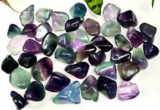 Wholesale Lot 2 Lbs Natural Fluorite Tumble Crystal Healing Energy picture