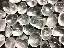 Bulk Wholesale Lot 1 Kilo ( 2.2 LBs ) Tumbled Clear Quartz Crystal Polished picture