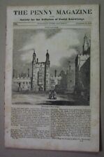 1833 illust. paper: MOCKINGBIRD - Ypres, Flanders - Eton College - Icelanders picture