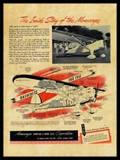 1941 Monocoupe Aeroplane & Engine Sales NEW Metal Sign: Orlando, Florida picture