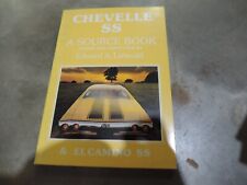 Chevelle SS & El Camino SS A Source Book Edward A Lehwald picture