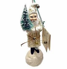 Vintage Dept 56 Father Frost Ornament Snowball Old World Santa Belsnicket picture