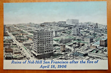 ruins of Nob Hill, San Francisco  after the fire of April 18, 1906 earthquake picture