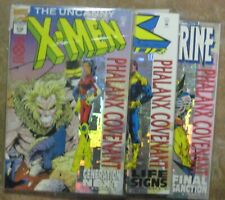 Marvel Phalanx Covenant Foil Covers  (1994) ALL 9 ISSUES - Generation X picture