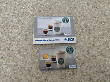 Starbucks 2009 Indonesia Tastes Good Latte Coffee Gift Card w/ Sleeve VHTF Rare picture