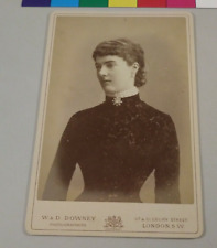 Georgina Ward Countess of Dudley England Downey Cabinet Card Photo picture