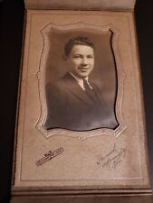 Vintage Photograph Young Man Fold Out Frame Graduation Photograph Class Of 1932 picture