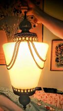 Hanging Swag Lamp~ Hollywood Regency SWAG LAMP Ambient Lighting..  picture