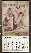 INDIANAPOLIS BREWING COMPANY, Indianapolis, IN, 1904 Beer Calendar picture