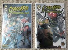 CyberFrog: Unfrogettable Tales #1 & 2 Comic Lot w/ Exclusives  picture
