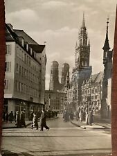GERMANY Munich München Blick auf Rathaus und Dom picture