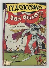 Classics Illustrated 011 Don Quixote #1 FN- 5.5 1943 picture