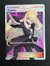 Pokemon Card - Sun & Moon : Ultra Prism - CYNTHIA Full ART TRAINER 148/156 picture