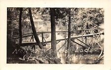 G95/ Steuben Michigan RPPC Postcard 1935 Northwoods Lodge picture