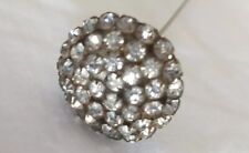 Stunning Extra Long Rhinestone Vintage Hat Pin Gorgeous 11 In.  picture