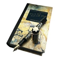 MONTBLANC Oscar Wilde Limited Edition Fountain Pen,NIB-M,18K Gold. 06638/20000. picture