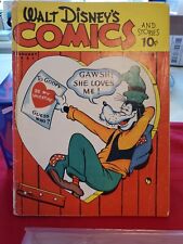 Walt Disney's Comics and Stories #5 (1941) - Goofy Mickey Donald Duck picture