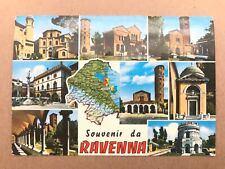 Postcard Italy Souvenir da Ravenna Buildings Posted picture