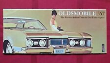 Vintage 1967 Oldsmobile Dealer Advertising Brochure Cutlass, Toronado, 4-4-2 picture
