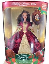 Holiday Princess Belle Barbie Beauty & The Beast Disney Mattel Special Edition picture