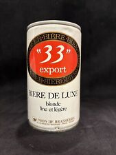 Vintage '33' Export Biere Beer Can Brewed in FRANCE Bottom Opened WOW picture