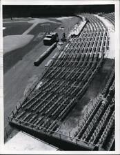 1967 Press Photo New section of the stadium anterior looking forward home plate picture