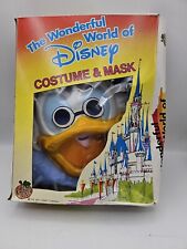 VTG Ben Cooper Scrooge McDuck Ducktales Disney Mask  Costume W/ Box 1989 picture