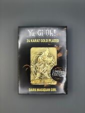 Yu-Gi-Oh Limited Edition - 24K Gold Plated Collectible - Dark Magician Girl picture