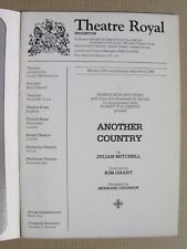 1984 ANOTHER COUNTRY Julian Mitchell, Pip Torrens, John Dougall, BRIGHTON ROYAL picture