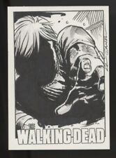 AMC WALKING DEAD SKETCH CARD BY ARTIST KEVIN Graham 1/1 Artist Governor A9 picture