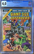 GIANT-SIZE DEFENDERS 2 CGC 4.0 TEAM-UP WITH SON OF SATAN MARVEL COMICS 1974 picture