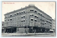 1908 Millard Hotel Building Street View Omaha Nebraska NE Antique Postcard picture